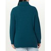 The Drop Grayson Super Soft Drop Shoulder Turtleneck Sweater, Legion