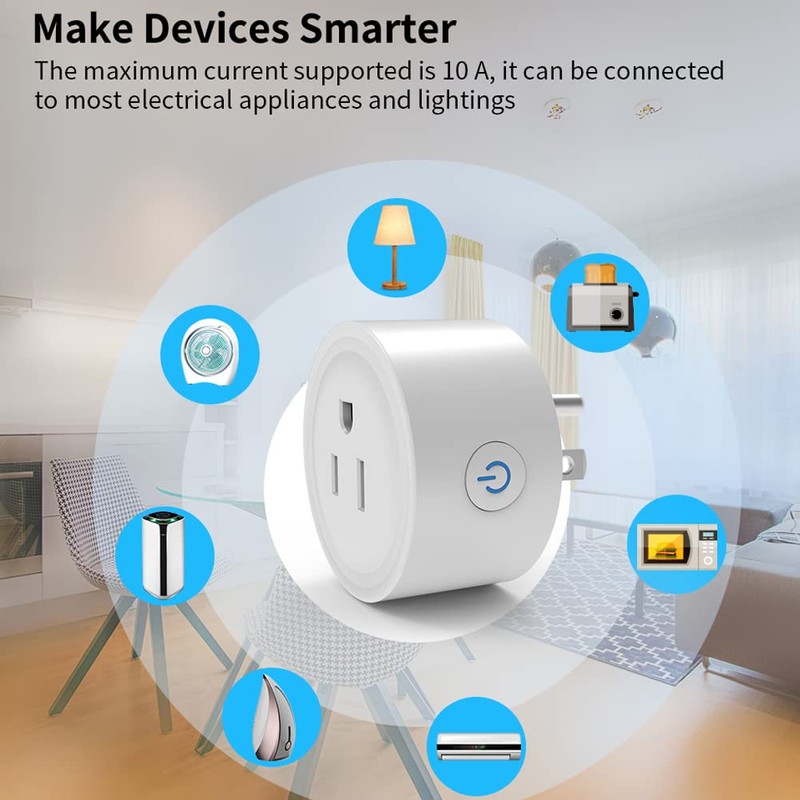 Sparkleiot Smart Plug Compatible withHomeKit Electric Outlet Switch Socket Voice
