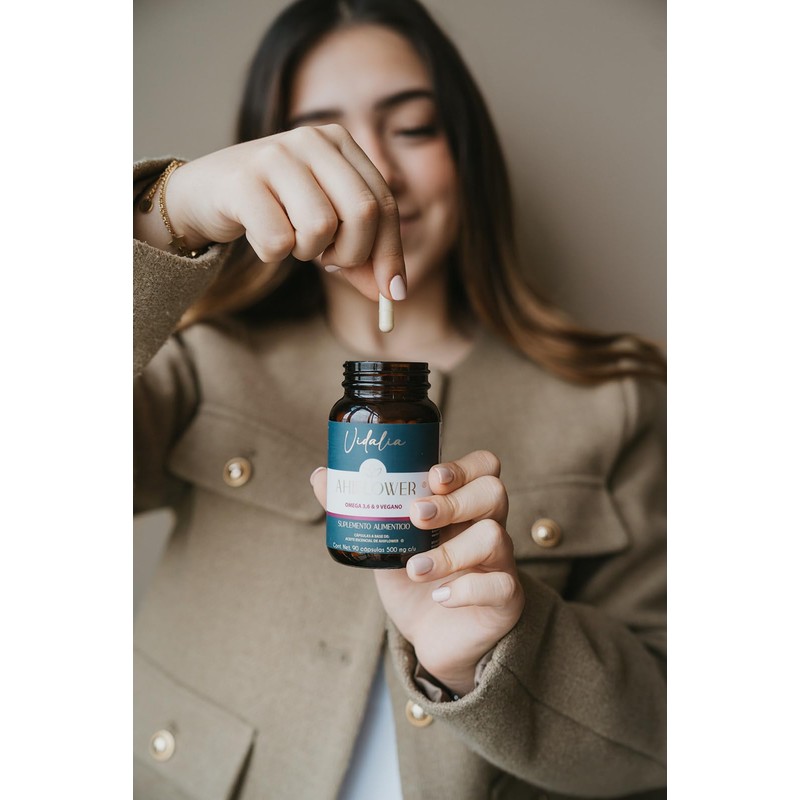 Cápsulas de Omega 3, 6 y 9 de semilla de