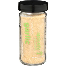 Spicely Organic Garlic Granulates 2.00 Ounce Jar Certified Gluten Free
