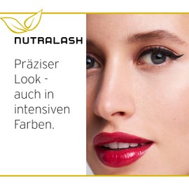 Nutralash Eyeliner Eyelash Formula Black - Liquid Eyeliner with Integrated Eyelash Booster I Quick Drying Liquid Eyeliner for the Perfect Eyeliner I Made in Germany I 1.5 ml