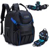 KSIBNW Tool Backpack Heavy Duty for Men, 45-Pockets Organizer Bags