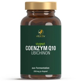 VITACTIV Cuenzym Q10 & Vitamin B1 – 60 mg - Hochdosiert, natürlich - Einzigartiges Q-10-Produkt (90 Q10 Kapseln für 3 Monate)
