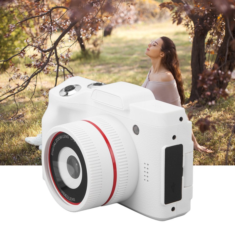 Digital Camera HD 16MP White Color Multi Axes Stabilization Smart