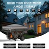 Generator Covers While Running, Waterproof Heavy Duty Generator Tent, 1680D+210D