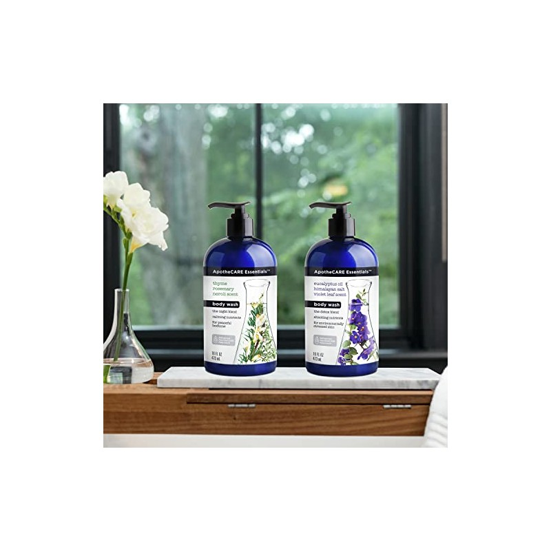 ApotheCARE Essentials The Detox Blend Body Wash Eucalyptus 16 oz