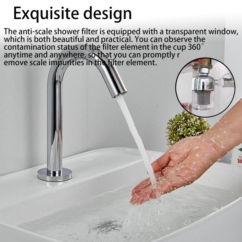 HJIAMA Water Filter for Shower, 316 Stainless Steel Water Filter