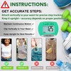 Pedometer for Walking Steps and Miles,Simple Step Counter Clip on