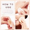 8 Pack Makeup Sponge Blenders, Circle Shaped, White, Soft and