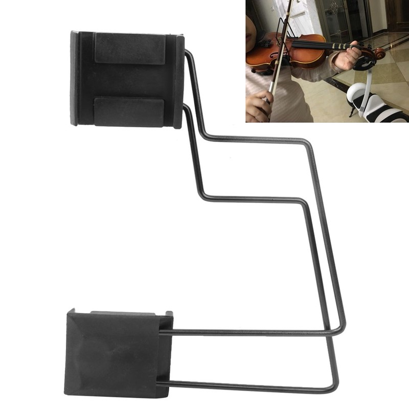 Dual Steel Track ABS Clamp Violin Clamp Bow Straightener 4/4
