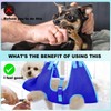 HIGO Dog Grooming Hammock - Breathable Pet Grooming Set for