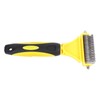Pet Dematting Comb Stainless Steel Effective Ergonomic Pet Deshedding Tool