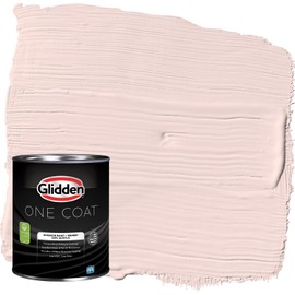 Glidden Interior Paint + Primer: Pink/Ballet Slipper, One Coat, Eggshell, 1-Quart