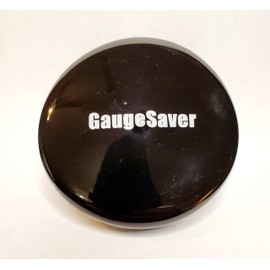 Black Vinyl Cover (1) for Round Digital Gauges, 3 5/8"-3 13/16"" Diameter (Example: Yamaha, Mercury, Suzuki)