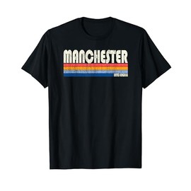 Vintage 70s United Kingdom, Manchester T-Shirt