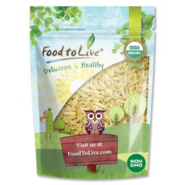 Organic Blanched Slivered Almonds, 1 Pound - Non-GMO, Raw, Unpasteurized, Unsalted, Vegan, Keto, Paleo, Kosher, Bulk, High in Protein, Dietary Fiber, Vitamin E, Copper, Manganese, Magnesium, and Riboflavin. Great for Cooking, Baking, Salads and Cereals.