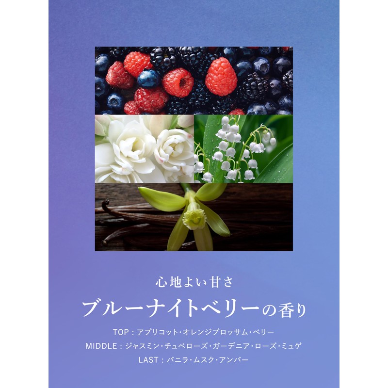 Diane (ダイアン) Diane Large Capacity Shampoo [Night Deep Repair] Blue