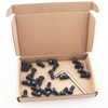 YHXiXi 24PCS 0.16x0.41x0.47inch Black 10.9 Grade Alloy 5140010-16 Planer Blade