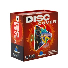 Games Disc Cover Card Game by Blue Orange Games - Family or Adult Music and Art Cooperative Party Game for 3 to 8 Players. Recommended for Ages 7 & Up.