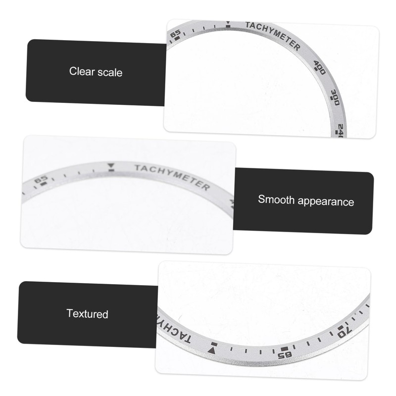 OHPHCALL Watch Bezel Protector Metal for Watch Scratch-Resistant Bezel Stylish