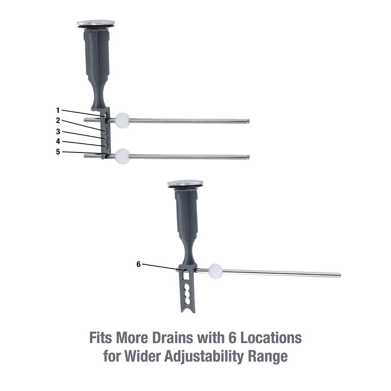 Bathroom Sink Pop-up Stopper Replacement for Lavatory Pop-up Drain Assembly,