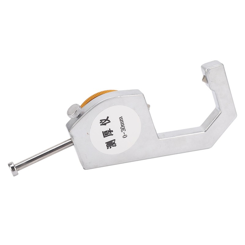 Thickness Gauge Tool Round Dial Indicator Handheld Portable Tester Caliper