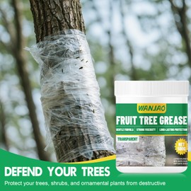 WANJAO 500g Fruit Tree Grease, Tangle Trap Sticky Coating Strong Viscosity Effective Monitoring Glue Trap Outdoor Adhesive Trap to Protect Trees Fruit Plants for Family Outdoor Agriculture