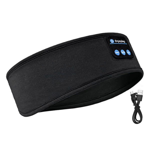 WANGCL Bluetooth Eye Mask Sleep Mask with Bluetooth Headphones Support