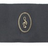 Nakano CO120KGCBL Piano Key Cover Treble Clef Black