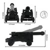 BMC Classic Naval Cannon Artillery Black & Bronze Plastic Army