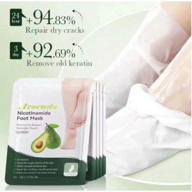 10 Pares De Mascarillas Hidratantes Y Exfoliantes Para Pies