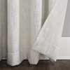 Scott Living Wallis Crosshatch Slub Textured Linen Blend Sheer Rod