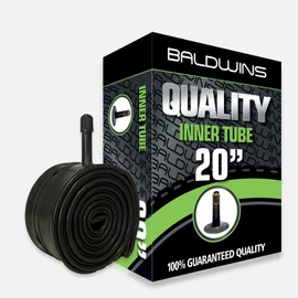 20" Baldwins FAT Bike E-Bike 20 x 4.0-4.25 Inner Tube 33mm Long Schrader Valve & BALDY'S TYRE LEVER