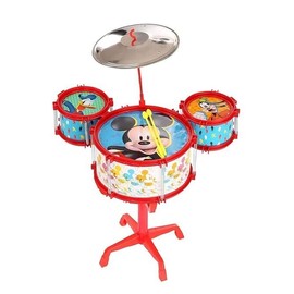 Mickey Mouse Toy Drum Set for Kids - Bundle with Mickey Drum Music Set