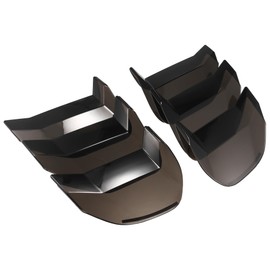 Black Rear Light Lamp Lens Cover Guard Trim Frame Bezels Decoration Accessories Compatible with Ford Mustang 2018 2019 2020 2021 Rear Light Lens Shell Outdoor Accessories