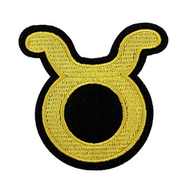 RECHERE Constellation Symbols Zodiac Embroidered Iron On Patch Applique (Taurus)