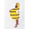 Kidorable Kid's Bee Wing Towel, Yellow, Medium