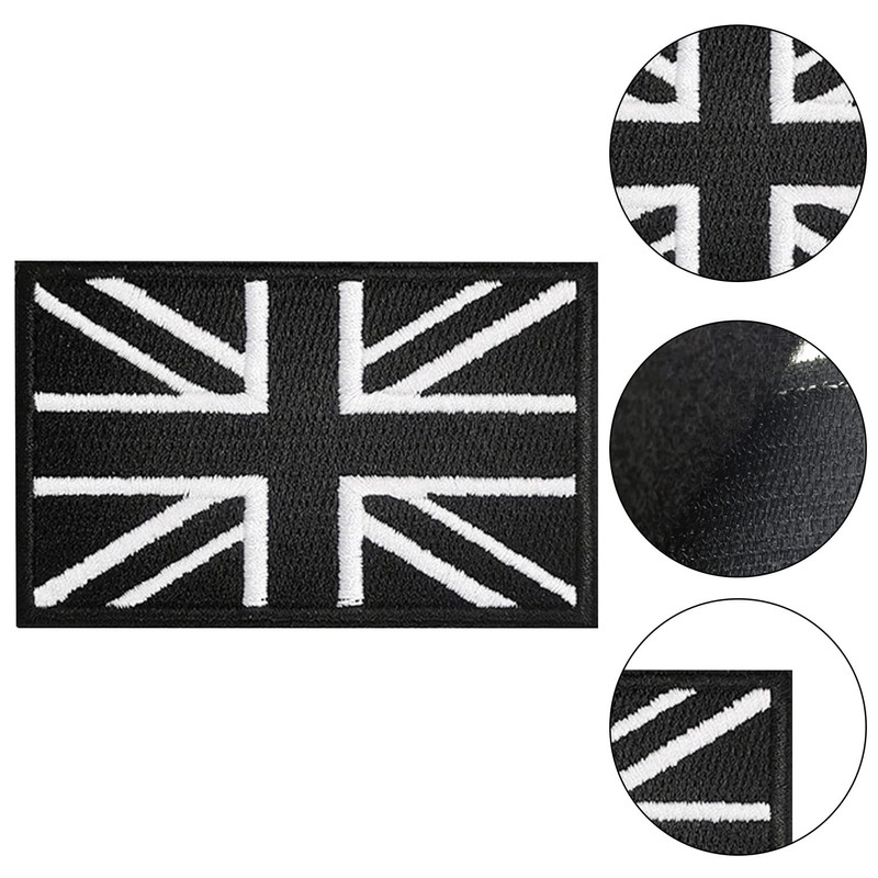 United Kingdom Flag Patch,2pcs Tactical Great British Union Jack Patch