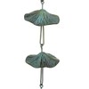 Ganz Large Green Patina Mushroom Rain Chain (144873)