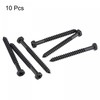 sourcing map Hex Lag Screws 1/4" x 2-1/2" Carbon Steel