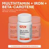 Rugby Tab-A-Vite Multivitamin with Iron and Beta-Carotene - Daily Multivitamin