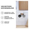URBAN ZWEIRAD Bicycle Pizza Cutter with Magnetic Wall Mount, Non-Stick