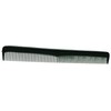 Club Classic Unbreakable Black 7" Plastic Combs (Dozen)
