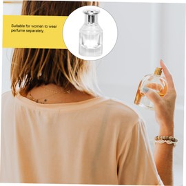 PACKOVE 2Pcs Refillable Glass Perfume Bottles Thick Mist Spray Containers with Reliable Tightness for Fragrance Storage Craftsmanship for Everyday Use