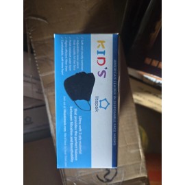 Litepak Premium Disposable Black Face Masks - 50 Pack