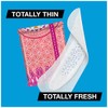 U by Kotex Barely There Liners, Light Absorbency, Regular, Fragrance-Free,