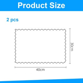 LQIOACU Pack of 2 Microfibre Cloths Window Cleaning Cloths Microfibre Cloths Car Streak-Free All Purpose for Kitchen, Bathroom, Car (Blue, Pink)