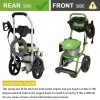 YAMATIC 3000 PSI 7/8" Shaft Vertical Pressure Washer Power Washer