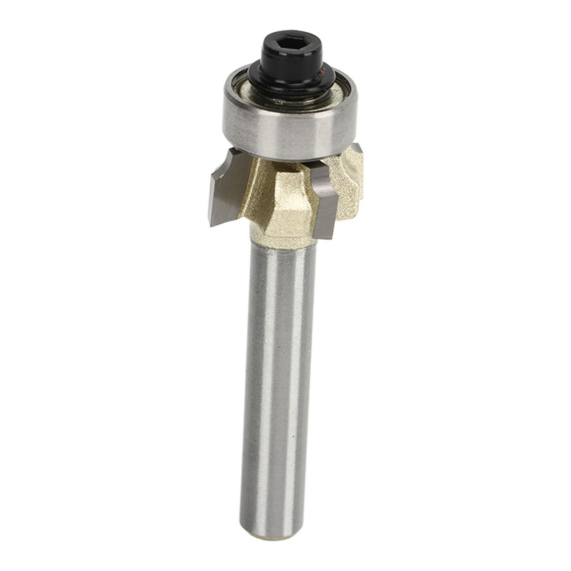 1/4in Shank Architectural Router Bit 4 Flute Round Corner Molding