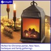 Dancing Flame Lantern | Black | H27xW16xD14cm | easylife lifestyle